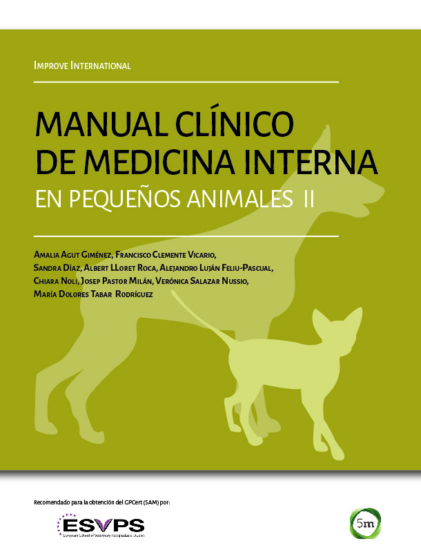 Improve International. Manual clínico de medicina interna en pequeños animales. Vol. 2